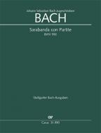 Sarabanda con Partite BWV 990 
