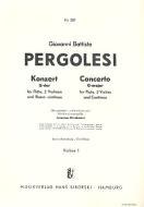 Konzert für Flöte, Streicher und Bc 