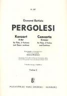 Konzert für Flöte, Streicher und Bc 