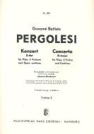 Konzert für Flöte, Streicher und Bc 