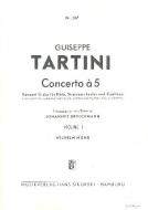 Concerto a 5 für Flöte, Streicher und Bc 