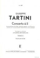 Concerto a 5 für Flöte, Streicher und Bc 