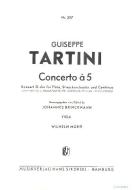 Concerto a 5 für Flöte, Streicher und Bc 