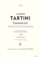 Concerto a 5 für Flöte, Streicher und Bc 