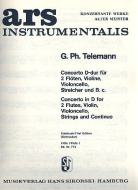 Concerto für 2 Flöten, Violine, Violoncello, Streicher und Bc 