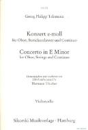 Konzert für Oboe, Streicher und Bc 