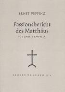 Passionsbericht des Matthäus 