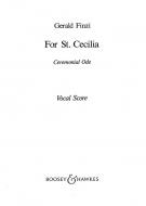 For St. Cecilia op. 30 