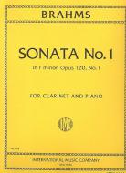 Sonata No.1 F Minor Op.120 