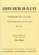 Sonate Nr. 2 in A-Dur BWV 1015 