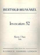 Invocation 52 op. 7 