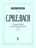 Sonate (Solo) G-dur Wq 139 (H. 563) 