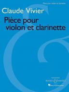Pièce pour violon et clarinette 