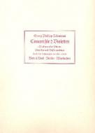 Konzert für 2 Violetten g-Moll 