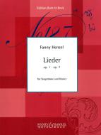Lieder op. 1, op. 7 