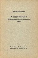 Konzertstück 