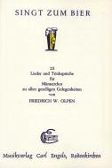 Singt zum Bier 