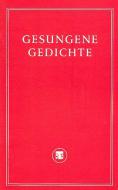 Gesungene Gedichte 