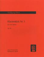 Klavierstück Nr. 3 op. 8c 