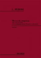 Messa Da Requiem a 3 Voci Maschili Con Organo O Arm. 