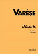 Deserts, For 15 Instruments Percussion And Tape 