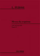 Messa Da Requiem a 3 Voci Maschili Con Organo O Arm. 