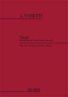 Elegie In Friulano per Canto, Violino, Clarinetto, Chitarra 