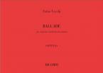 Ballade per Soprano e Orchestra da Camera 