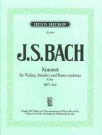 Violinkonzert E-Dur BWV 1042 