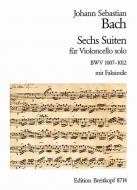 6 Suiten für Violoncello solo 