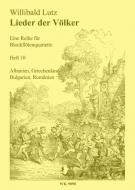 Blockflötenquartette Heft 10: Lieder der Völker 