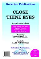 Close Thine Eyes (H/M/L Keys) 