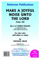 Make A Joyful Noise - Psalm100 (High) 