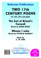 Two Seventeenth Century Poems 