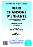 Deux Chansons d'Enfants 