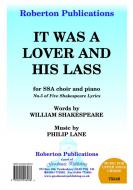 It Was A Lover And His Lass 
