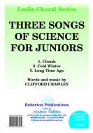 Three Songs Of Science For Juniors 
