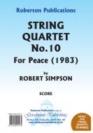 Quartet 10 for Peace 