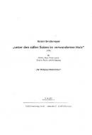 unter den süssen Saiten im verwunderten Holz 