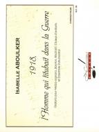 1918, L'homme Qui Titubait Dans La Guerre 