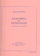 Bondon Concerto Des Offrandes Clarinet & Piano 