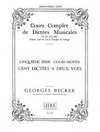 Cours Complet de Dictees / bl784 
