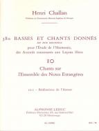 380 Basses et Chants Donnes Vol. 10 