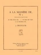 A La Maniere De No.1 