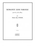 Romance Sans Paroles 
