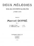 2 Melodies Op. 6 No.1 Sous La Pluie 