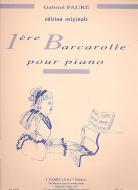 Barcarolle No. 1 Op. 26 