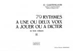 79 Rythmes à 1 ou 2 Voix à Jouer ou à Dicter Vol. 2 