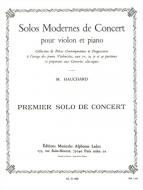 Solo Moderne De Concert No. 1 