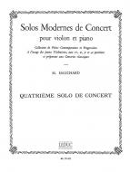 Solo Moderne De Concert No. 4 